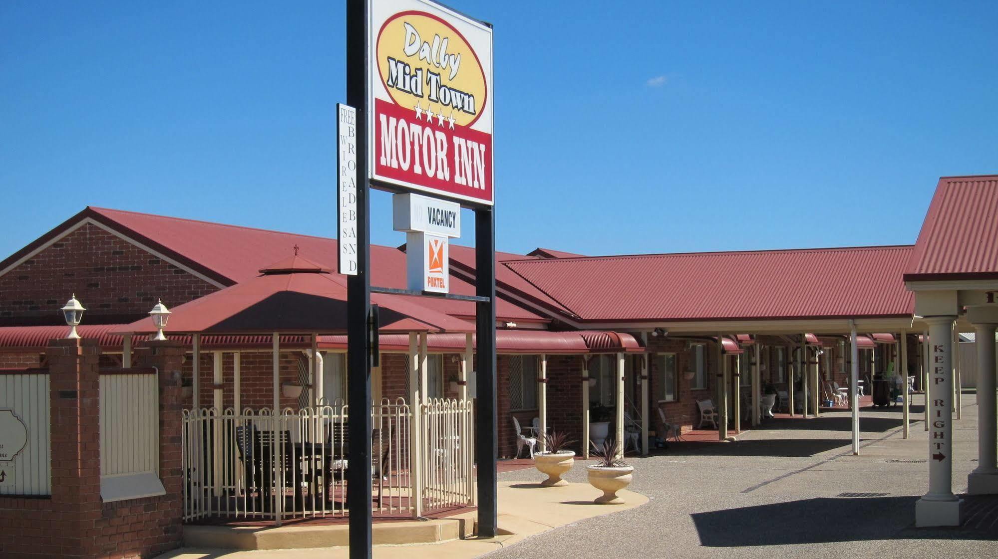Dalby Mid Town Motor Inn Exterior foto